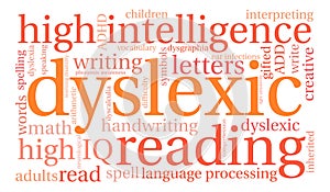 Dyslexic Word Cloud