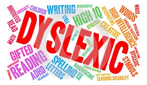 Dyslexic Word Cloud