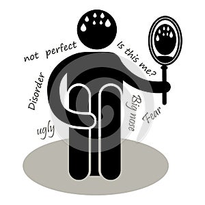 Dysmorphophobia body dysmorphic disorder. Mental disorder