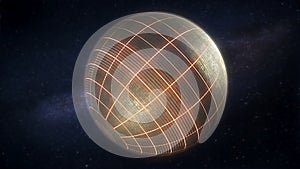 Dyson Sphere - 3D rendering