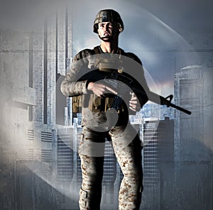 Dystopia Soldier photo