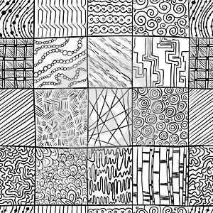 Dzen doodle seamless