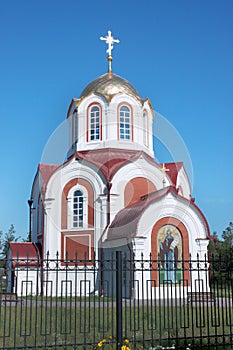 Dzerzhinsk. The temple in honour of the monk Anthony the Great photo