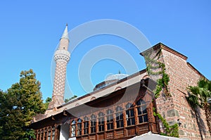 Dzhumaya Mosque in the center of Plovdiv, Bulgaria