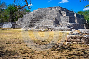 Dzibilchaltun a Mayan archaeological site near Merida, Yucatan, Mexico