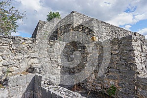 Dzibilchaltun, Yucatan, Mexico: Detail of Structure 36