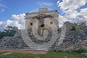 Dzibilchaltun, Yucatan, Mexico: the Temple of the Seven Dolls