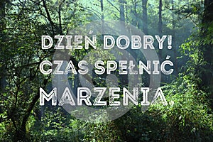 Dzien dobry