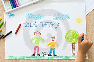 Dzien taty - Polish word for fathers day