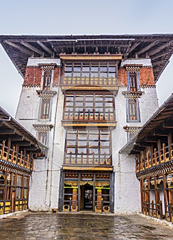 The dzong of jakar, Bhutan