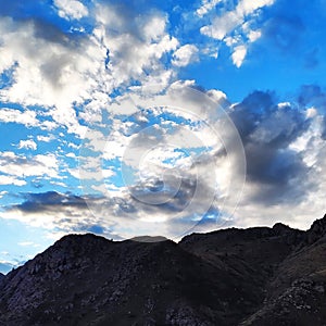 Dzungar Alatau mountains