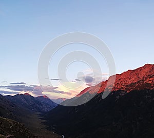 Dzungar Alatau mountains