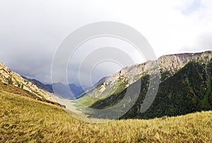 Dzungar Alatau mountains