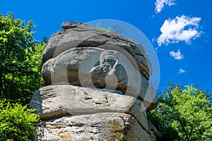 Dürnstein rock in Wachau valley