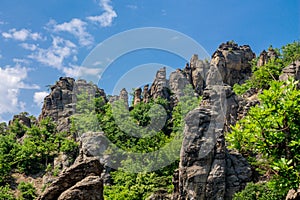 Dürnstein rock in Wachau valley