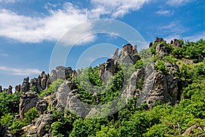 Dürnstein rock in Wachau valley