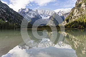 DÃ¼rrensee, Lago di Landro Dolomites Italy
