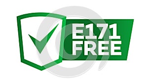 E 171 free certificate label vector