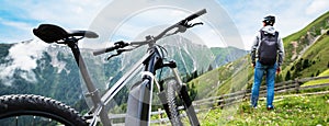 E Bike In Austria. Rental Ebike Cycling