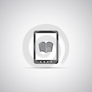 E-Book Reader Icon Design