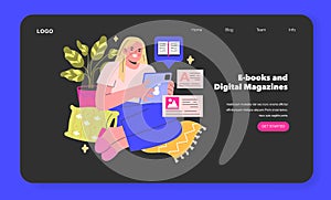 E-books and Digital Magazines