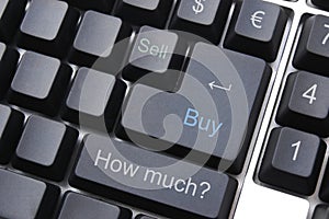 E-business computer keyboard