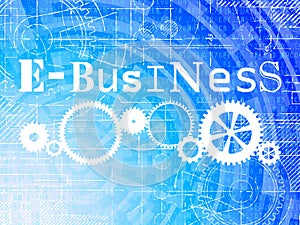 E Business High Tech Background