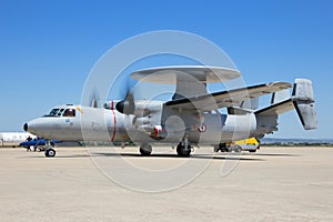 E-2C Hawkeye radar plane