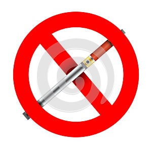 E-cigarette ban.