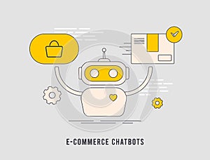 E-commerce chatbot - Offer shopping assistance and ai customer support. Cross-Sell, Upsell with AI. Chatbot to recover