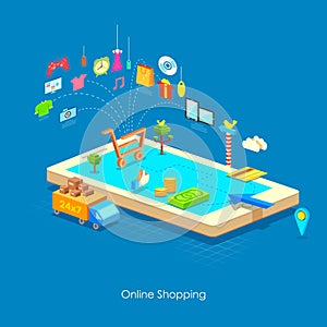 E commerce concept