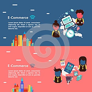 E-commerce concept design