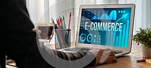 E-commerce data software provide modish dashboard for sale analysis photo