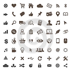 E-commerce icon set
