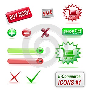 E-commerce icons, part 1