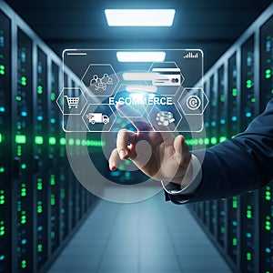 E-Commerce Interface in Data Center Environment