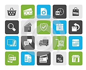 E-commerce and shop icons