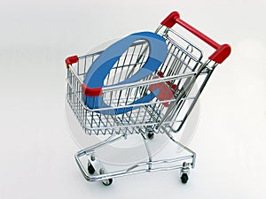 E-Commerce shopping cart (side view) 2