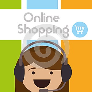 E-commerce shopping online