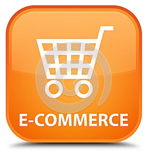 E-commerce special orange square button