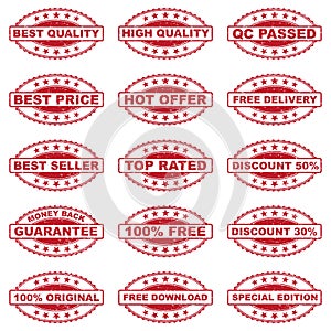 E-COMMERCE STAMP SET