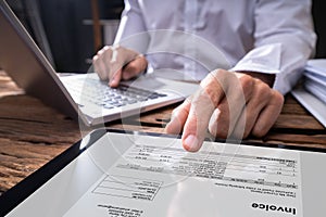 E Invoice Accounting Software. Finance Audit