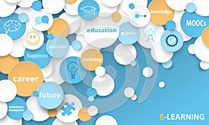E-LEARNING business concept