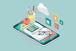 E-learning online app