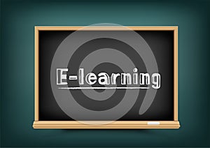 E-learning online education blackboard