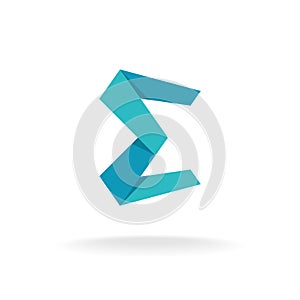 E letter logo template