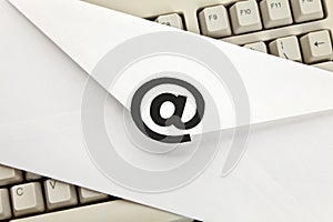 E-Mail communication concept photo