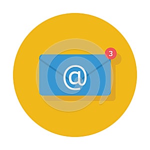 E-mail icon. Vector illustration decorative design