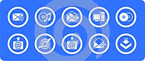 E-mail icons set