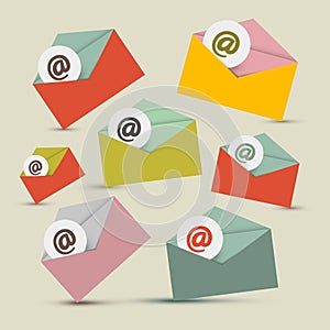 E-mail Icons Set